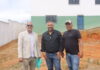 Presidente Junio Cigano acompanha visita técnica ao terreno da futura sede da Câmara de Itororó